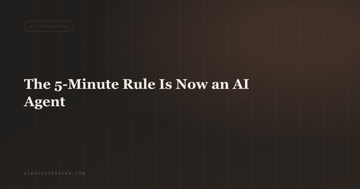 The 5-Minute Rule Is Now an AI Agent: Inside the Architecture Powering Real Estate Lead Qualification